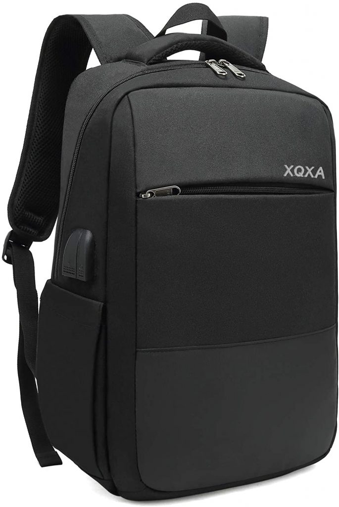 XQXA Mochila Unisex Impermeable para Ordenador Portátil de hasta 15.6 Pulgadas